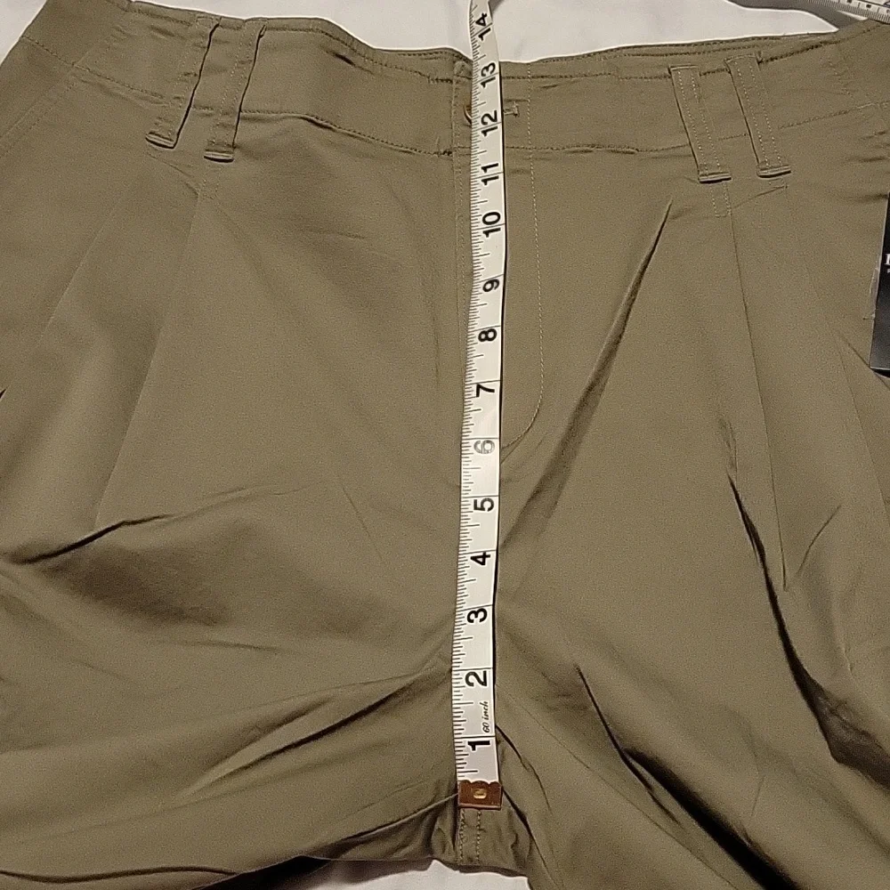 Lauren Ralph Lauren Micro-Sanded Twill Cargo Pant Green High Rise Straight New - Picture 13 of 16